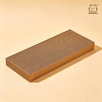 Flat Corrugated Cat Scratcher Board - Extra Large Surface