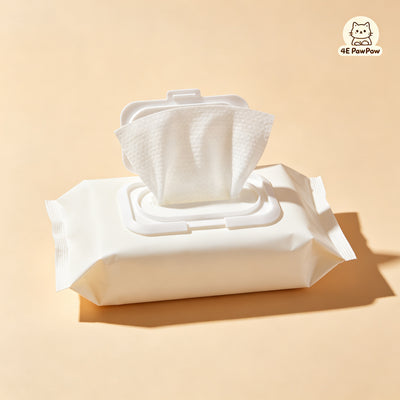 Premium Pet Wet Wipes for Cats 80pcs - Extra Thick & Soft