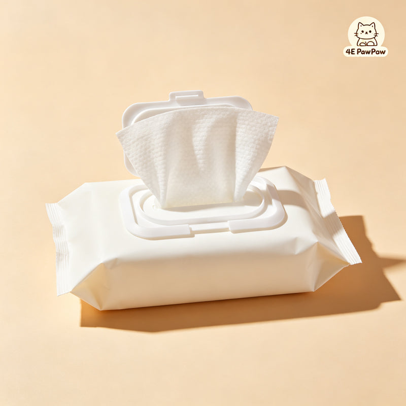 Premium Pet Wet Wipes for Cats 80pcs - Extra Thick & Soft