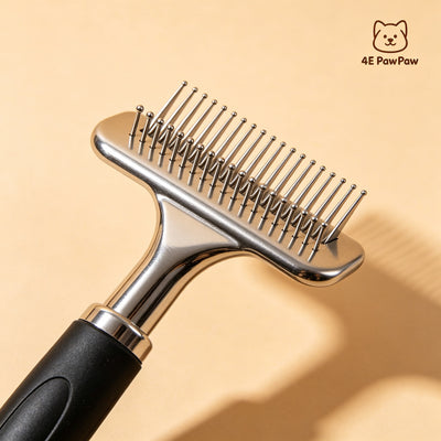 Stainless Steel Pet Comb Dematting Tool - Professional Grooming