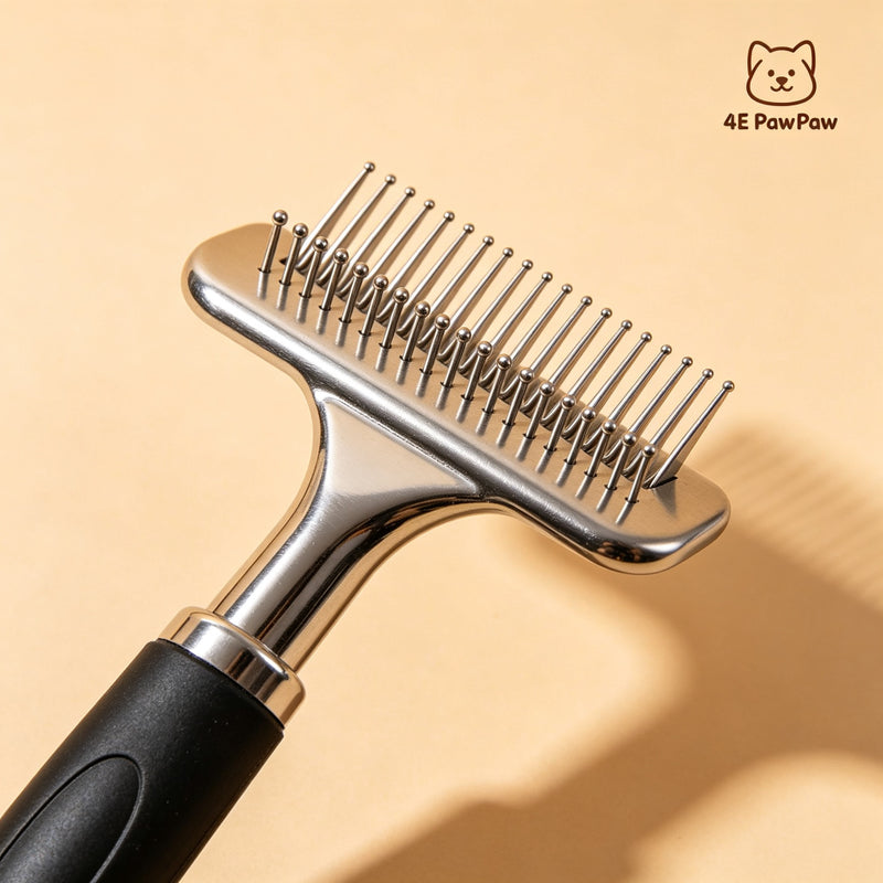 Stainless Steel Pet Comb Dematting Tool - Professional Grooming